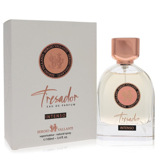 Dumont Tresador Intenso by Dumont Paris Eau De Parfum Spray (Unisex) 3.4 oz for Women - Fragrance Spice