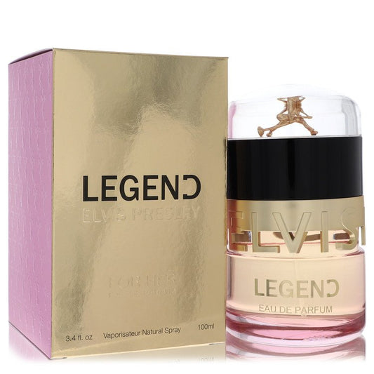 Elvis Presley Legend by Bellevue Brands Eau De Parfum Spray 3.4 oz for Women - Fragrance Spice