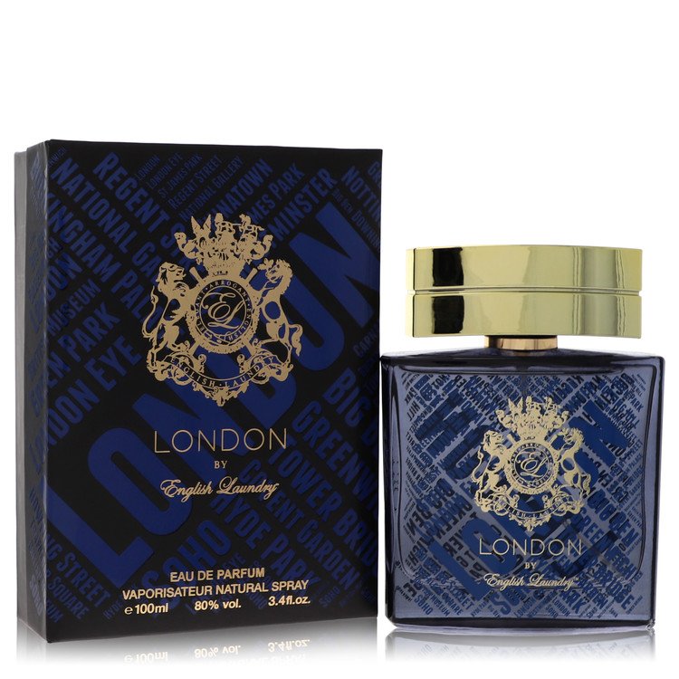 English Laundry London by English Laundry Eau De Parfum Spray 3.4 oz for Men - Fragrance Spice