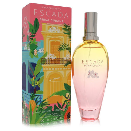 Escada Brisa Cubana by Escada Eau De Toilette Spray 3.3 oz for Women - Fragrance Spice