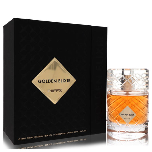 Riiffs Golden Elixir Extrait de Parfum Spray – Unisex 3.4 oz