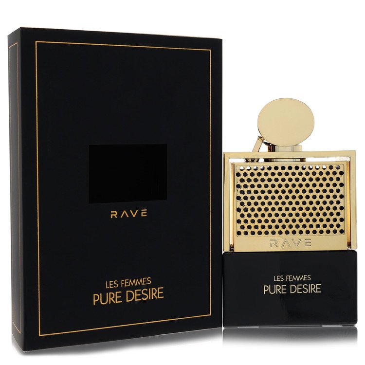 Lattafa Rave Pure Desire Gold Eau de Parfum Spray 3.4 oz for Women