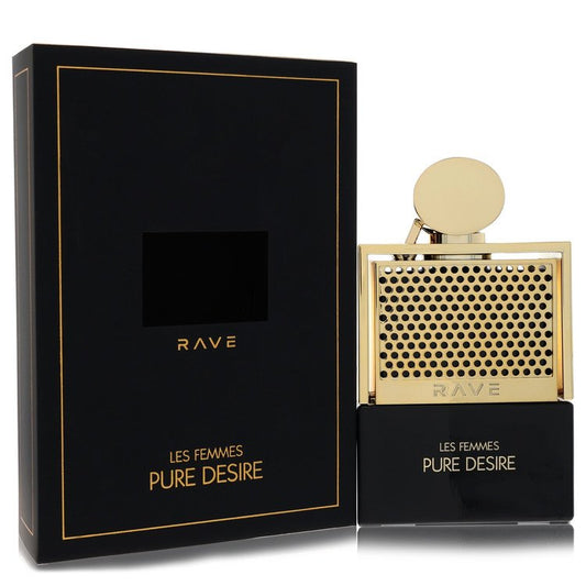 Lattafa Rave Pure Desire Gold Eau de Parfum Spray 3.4 oz for Women