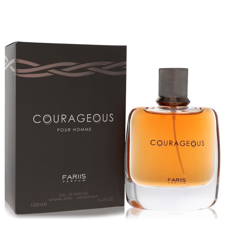 Fariis Courageous by Fariis Parfum Eau De Parfum Spray 3.4 oz for Men - Fragrance Spice