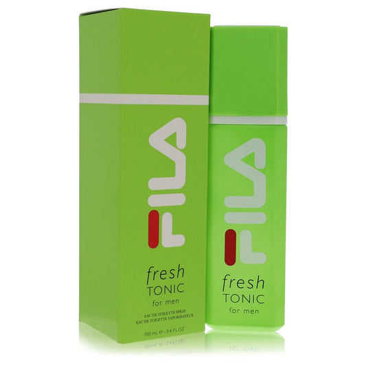 Fila Fresh Green Tonic by Fila Eau De Toilette Spray 3.4 oz for Men - Fragrance Spice