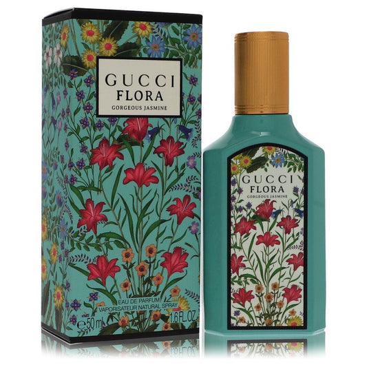 Flora Gorgeous Jasmine by Gucci Eau De Parfum Spray 1 oz for Women - Fragrance Spice
