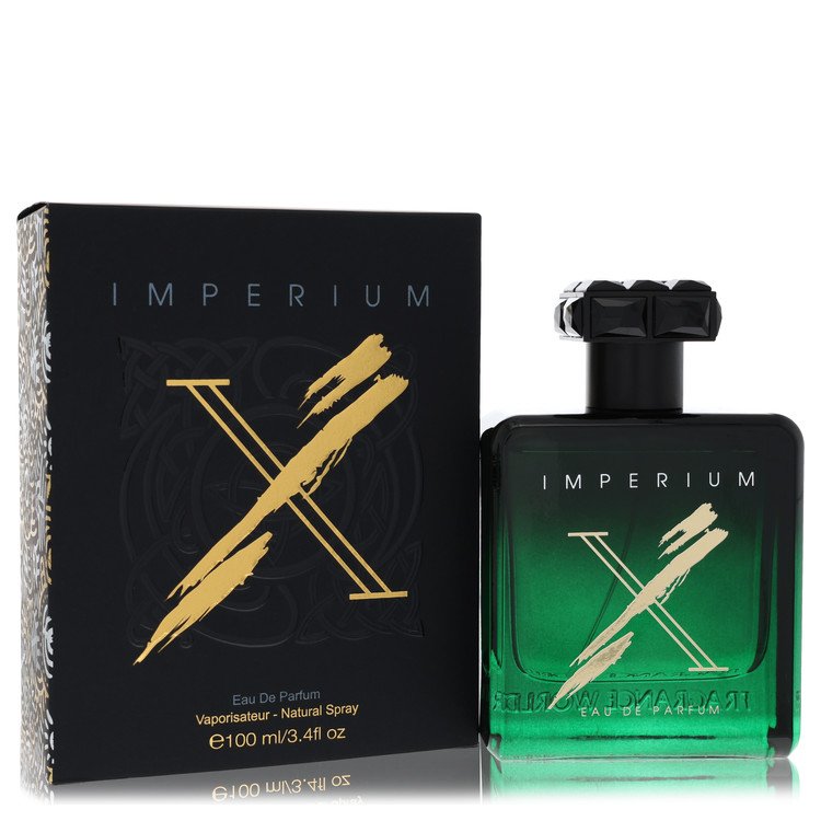 Fragrance World Imperium X by Fragrance World Eau De Parfum Spray (Unisex) 3.4 oz for Men - Fragrance Spice