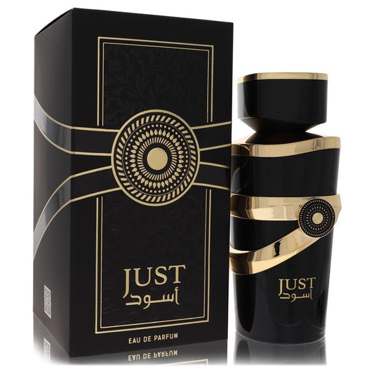Fragrance World Just Aswad by Fragrance World Eau De Parfum Spray (Unisex) 3.4 oz for Women - Fragrance Spice