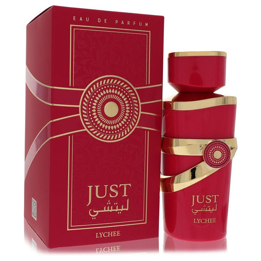 Fragrance World Just Lychee by Fragrance World Eau De Parfum Spray (Unisex) 3.4 oz for Women - Fragrance Spice