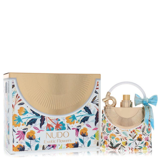 Fragrance World Nudo Exotic Flowers by Fragrance World Eau De Parfum Spray 3.4 oz for Women - Fragrance Spice