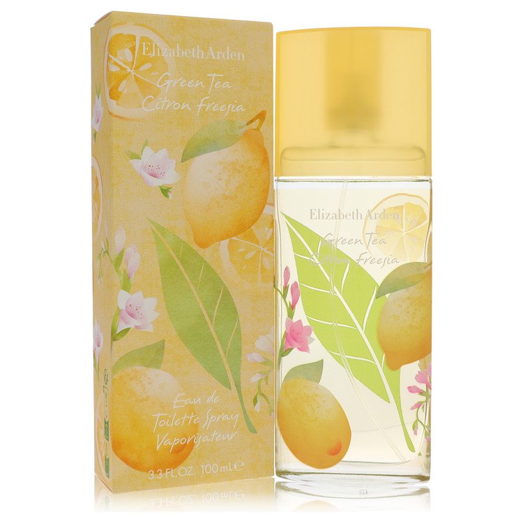 Green Tea Citron Freesia by Elizabeth Arden Eau De Toilette Spray 3.4 oz for Women - Fragrance Spice