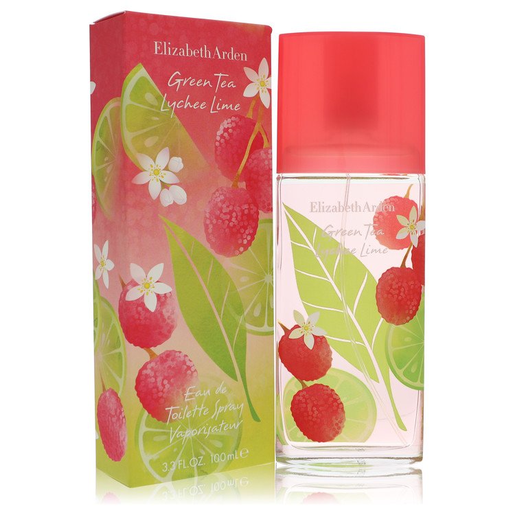 Green Tea Lychee Lime by Elizabeth Arden Eau De Toilette Spray 3.4 oz for Women - Fragrance Spice