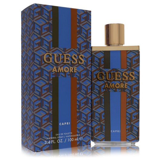Guess Amore Capri by Guess Eau De Toilette Spray (Unisex) 3.4 oz for Women - Fragrance Spice