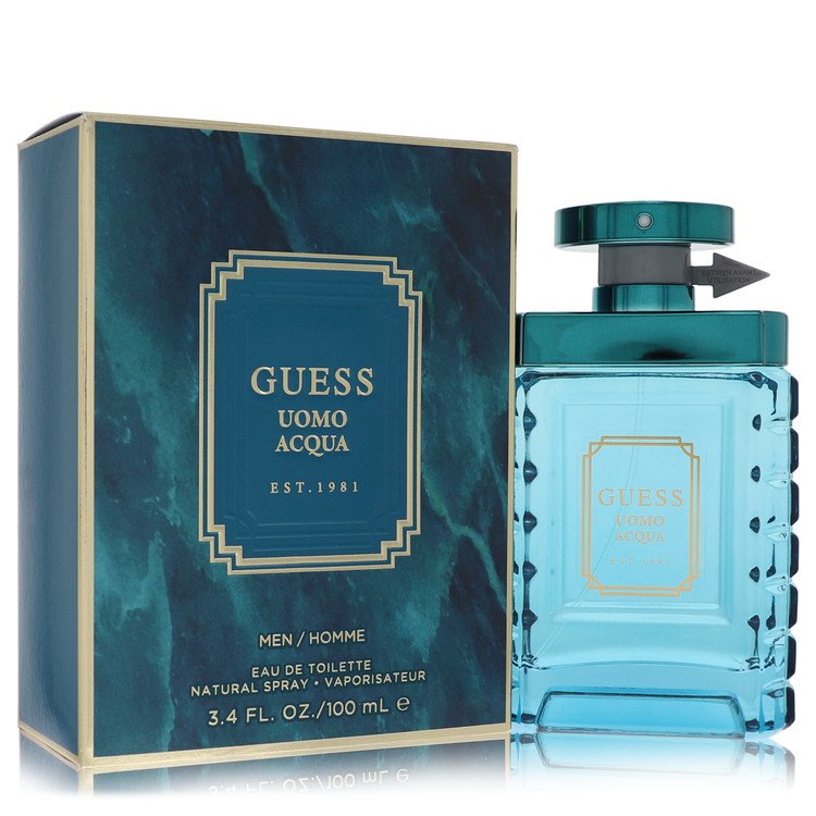 Guess Uomo Acqua by Guess Eau De Toilette Spray 3.4 oz for Men - Fragrance Spice