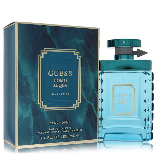 Guess Uomo Acqua by Guess Eau De Toilette Spray 3.4 oz for Men - Fragrance Spice