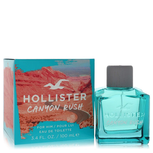 Hollister Canyon Rush by Hollister Eau De Toilette Spray 3.4 oz for Men - Fragrance Spice