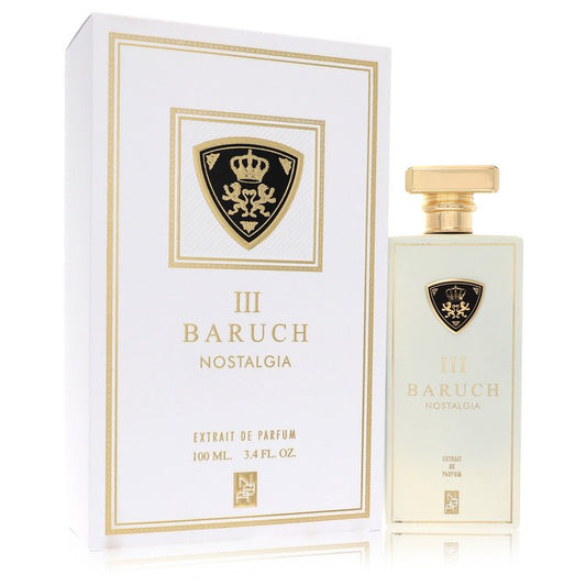 III Baruch Nostalgia by Nicolai Baron Atelier Extrait De Parfum Spray (Unisex) 3.4 oz for Women - Fragrance Spice