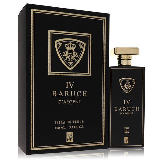 IV Baruch D'Argent by Dumont Paris Extrait De Parfum Spray (Unisex) 3.4 oz for Men - Fragrance Spice