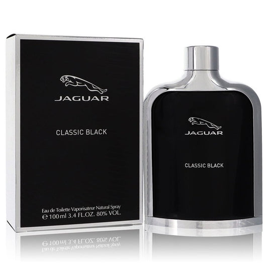 Jaguar Classic Black by Jaguar Eau De Toilette Spray 3.4 oz for Men - Fragrance Spice