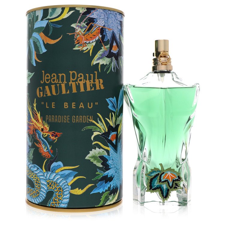 Jean Paul Gaultier Le Beau Paradise Garden by Jean Paul Gaultier Eau De Parfum Spray 4.2 oz for Men - Fragrance Spice