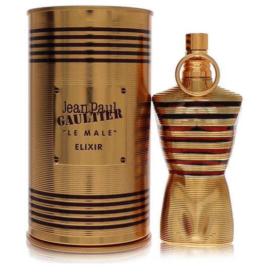 Jean Paul Gaultier Le Male Elixir by Jean Paul Gaultier Parfum Spray 4.2 oz for Men - Fragrance Spice