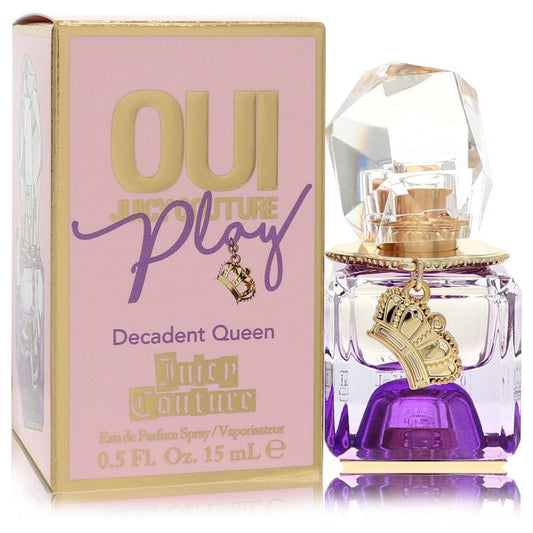 Juicy Couture Oui Play Decadent Queen by Juicy Couture Eau De Parfum Spray 0.5 oz for Women - Fragrance Spice
