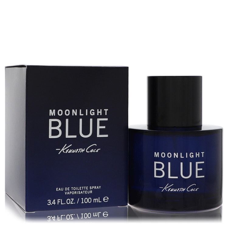 Kenneth Cole Moonlight Blue by Kenneth Cole Eau De Toilette Spray 3.4 oz for Men - Fragrance Spice