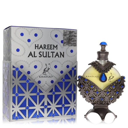 Khadlaj Hareem Al Sultan Blue by Khadlaj Concentrated Perfume OIl (Unisex) 1.18 oz for Women - Fragrance Spice