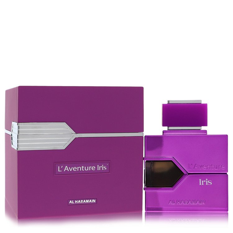 L'aventure Iris by Al Haramain Extrait De Parfum Spray 3.3 oz for Women - Fragrance Spice
