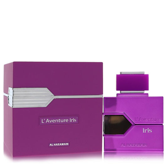 L'aventure Iris by Al Haramain Extrait De Parfum Spray 3.3 oz for Women - Fragrance Spice