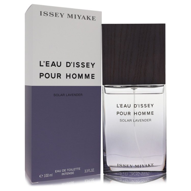 L'eau D'issey Pour Homme Solar Lavender by Issey Miyake Eau De Toilette Intense Spray 3.3 oz for Men - Fragrance Spice