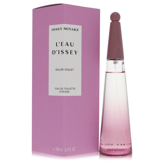 L'eau D'issey Solar Violet by Issey Miyake Eau De Toilette Intense Spray 3.3 oz for Women - Fragrance Spice