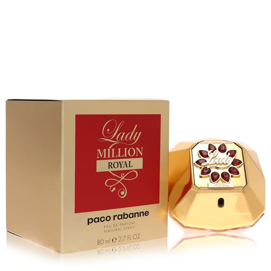 Lady Million Royal by Paco Rabanne Eau De Parfum Spray 2.7 oz for Women - Fragrance Spice