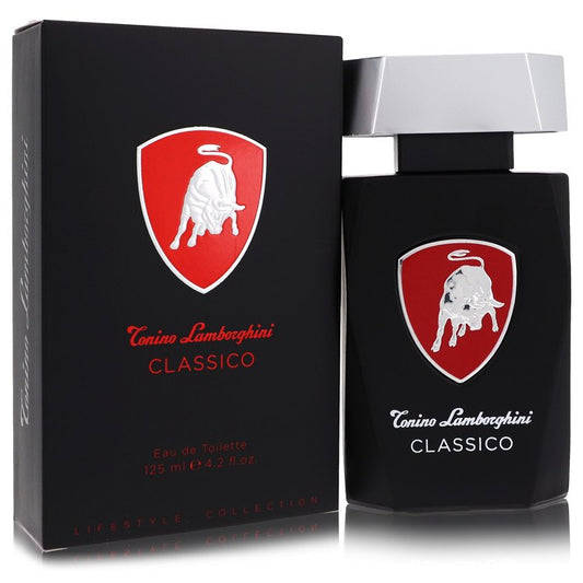 Lamborghini Classico by Tonino Lamborghini Eau De Toilette Spray (Tester) 4.2 oz for Men - Fragrance Spice