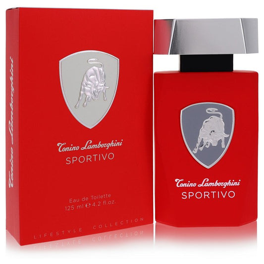 Lamborghini Sportivo by Tonino Lamborghini Eau De Toilette Spray (Tester) 4.2 oz for Men - Fragrance Spice