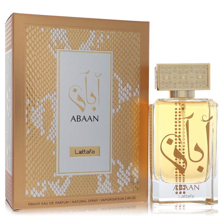 Lattafa Abaan by Lattafa Eau De Parfum Spray (Unisex) 3.4 oz for Men - Fragrance Spice