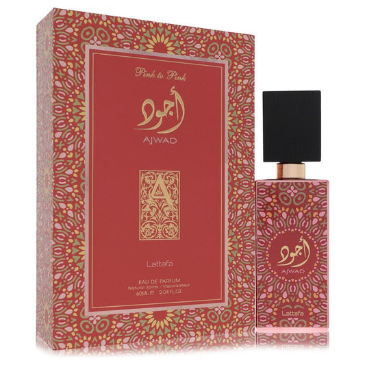 Lattafa Ajwad Pink to Pink by Lattafa Eau De Parfum Spray (Unisex) 2 oz for Women - Fragrance Spice