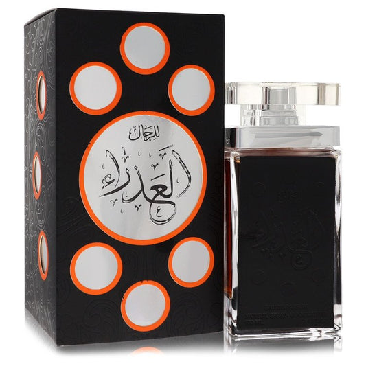 Lattafa Al Azra'a Black by Lattafa Eau De Parfum Spray (Unisex) 3.4 oz for Men - Fragrance Spice