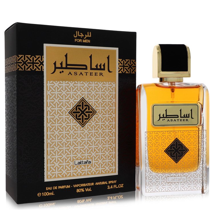 Lattafa Asateer by Lattafa Eau De Parfum Spray 3.4 oz for Men - Fragrance Spice