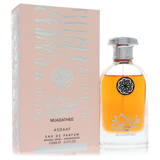 Lattafa Asdaaf Muadathee by Lattafa Eau De Parfum Spray (Unisex) 3.4 oz for Women - Fragrance Spice