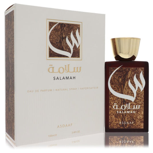Lattafa Asdaaf Salamah by Lattafa Eau De Parfum Spray (Unisex) 3.4 oz for Women - Fragrance Spice