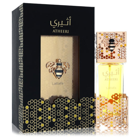 Lattafa Atheeri by Lattafa Eau De Parfum Spray 3.4 oz for Women - Fragrance Spice
