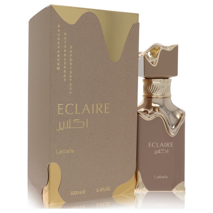Lattafa Eclaire by Lattafa Eau De Parfum Spray (Unisex) 3.4 oz for Men - Fragrance Spice