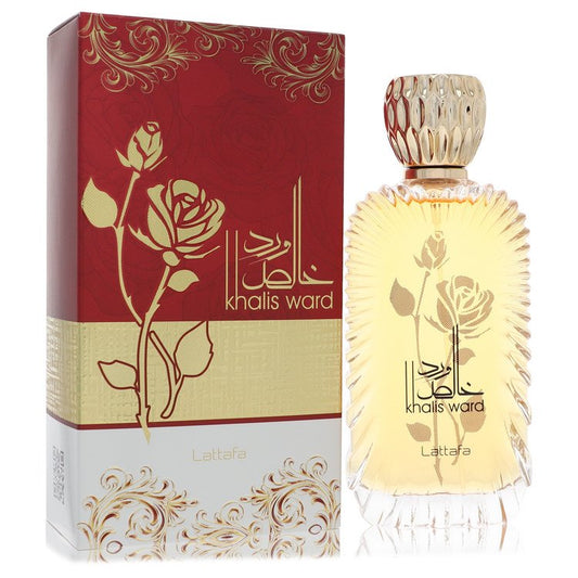 Lattafa Khalis Ward by Lattafa Eau De Parfum Spray (Unisex) 2.72 oz for Women - Fragrance Spice