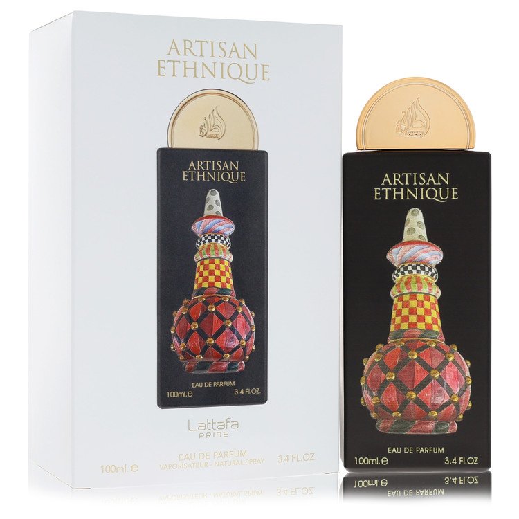 Lattafa Pride Artisan Ethnique by Lattafa Eau De Parfum Spray (Unisex) 3.4 oz for Men - Fragrance Spice