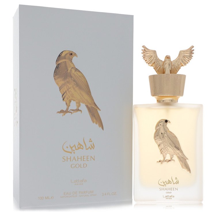 Lattafa Pride Shaheen Gold by Lattafa Eau De Parfum Spray 3.4 oz for Women - Fragrance Spice