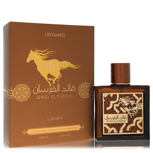 Lattafa Qaed Al Fursan Untamed by Lattafa Eau De Parfum Spray (Unisex) 3.04 oz for Men - Fragrance Spice