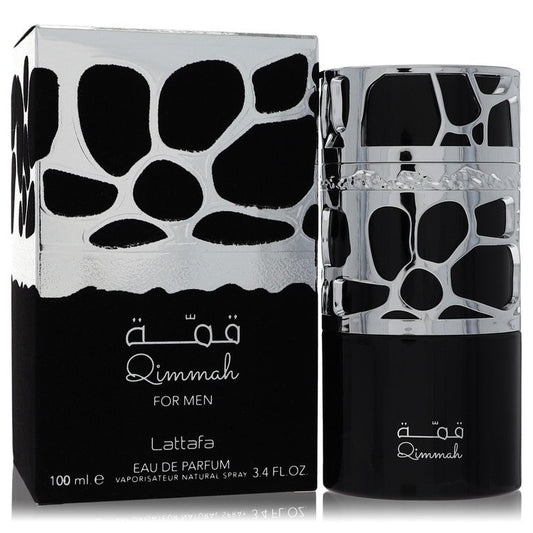 Lattafa Qimmah by Lattafa Eau De Parfum Spray 3.4 oz for Men - Fragrance Spice
