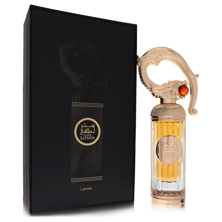 Lattafa Sehr by Lattafa Eau De Parfum Spray 3.4 oz for Men - Fragrance Spice
