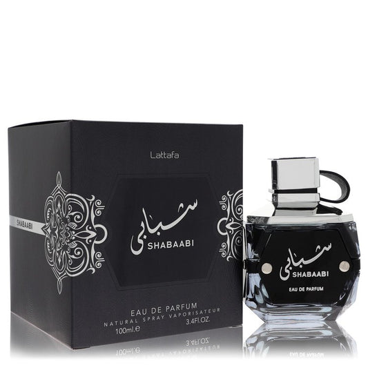 Lattafa Shabaabi by Lattafa Eau De Parfum Spray (Unisex) 3.4 oz for Men - Fragrance Spice